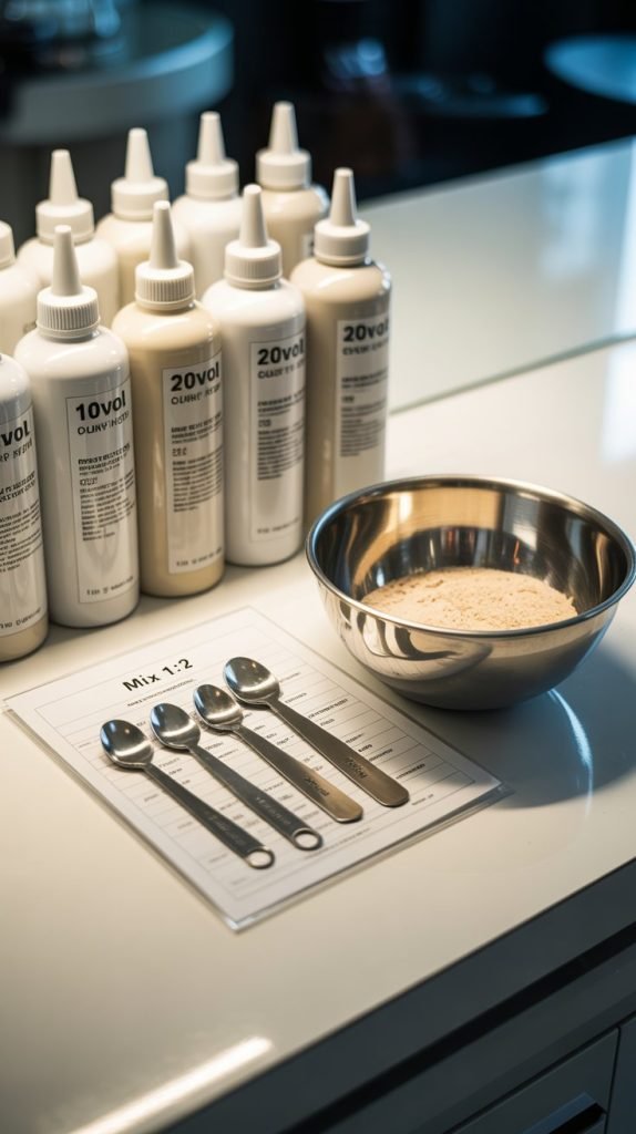 Mixing Developer Ratios for Perfect Lift