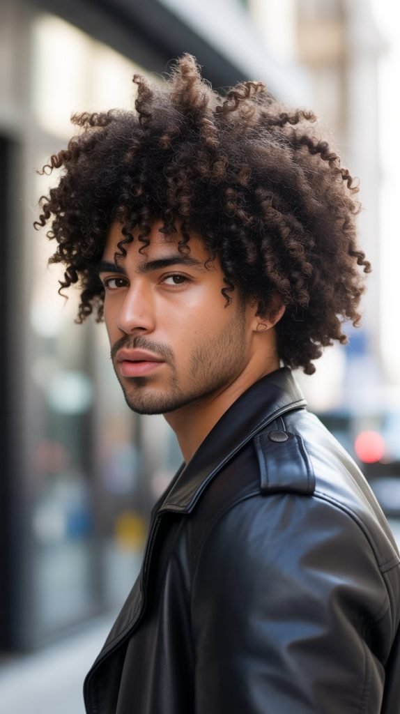 Stylish Curly Hairstyles for Men