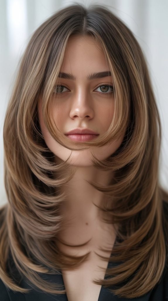 Butterfly Cut with Round Layers