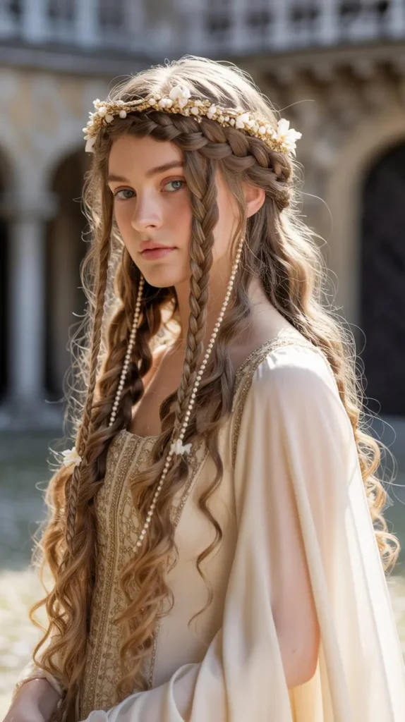 The Classic Medieval Braided Crown