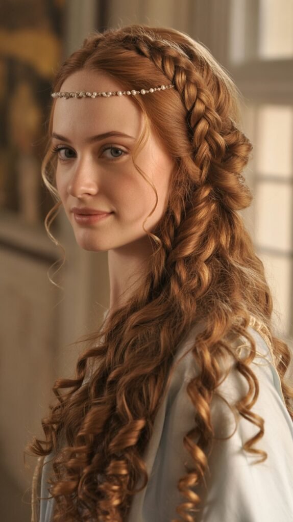 The Ladder Braid with Curly Ends