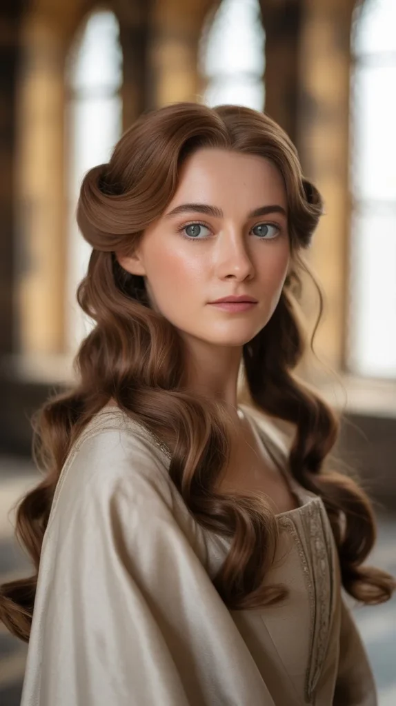  The Vintage Rolled Edges with Center Part