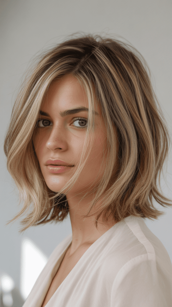 Classic Textured Shag Bob