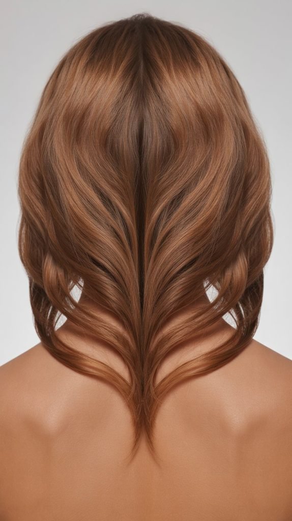 Butterfly Cut with V-Shaped Back