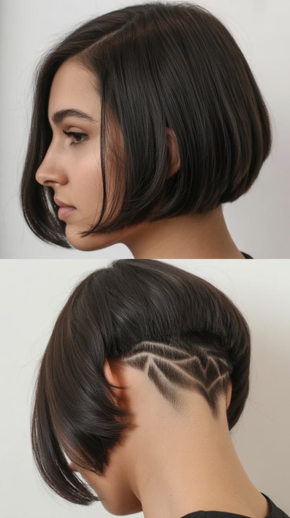  Long Bob with Undercut