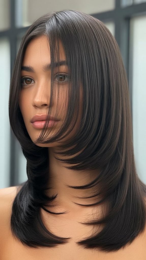  Butterfly Cut for Straight Hair