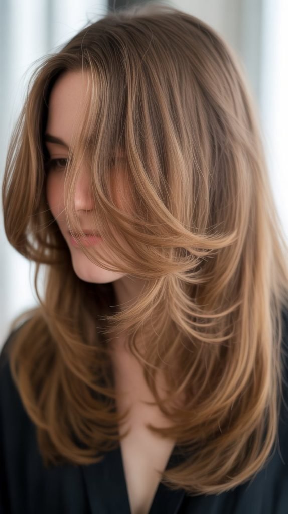 Butterfly Cut with Razored Ends