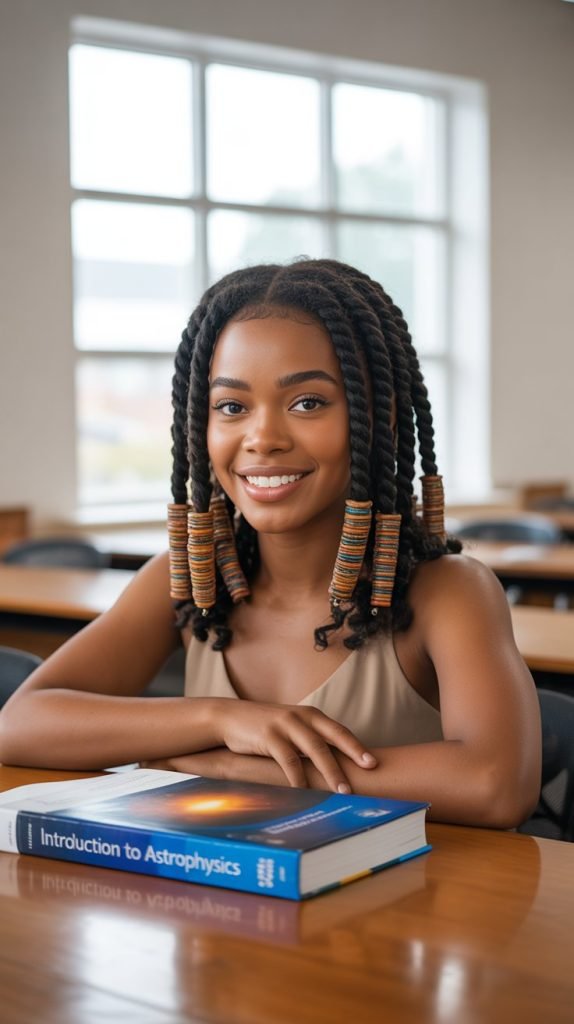 Two-Strand Twists with Beads