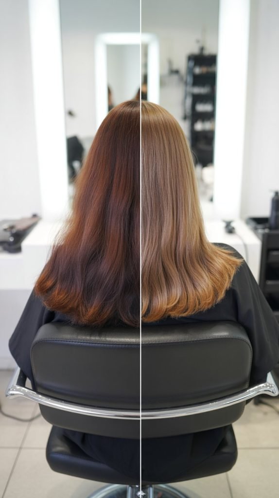 Transitioning to Light Brown from Darker or Lighter Hair Colors