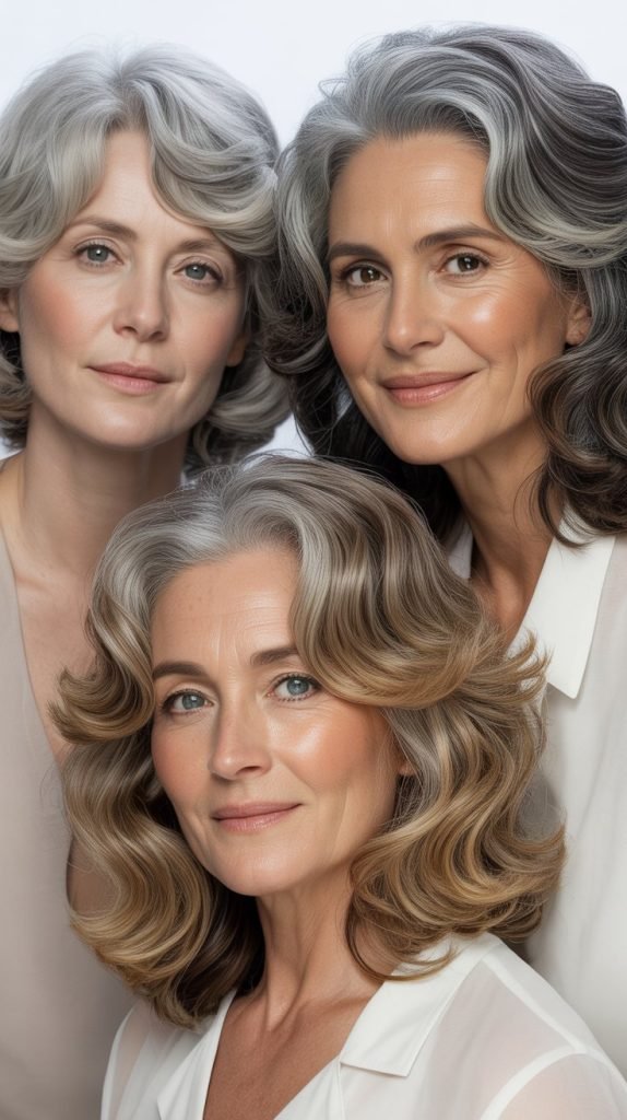 Lowlights for Different Skin Tones Over 50