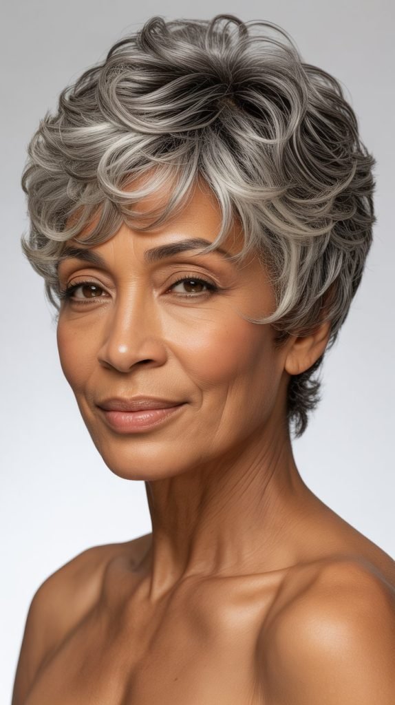 Textured Pixie with Volume