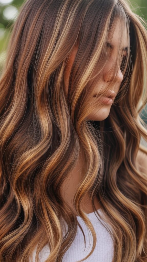 Multitonal Caramel Highlights