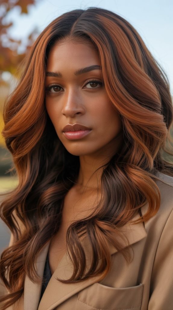 22. Copper Balayage