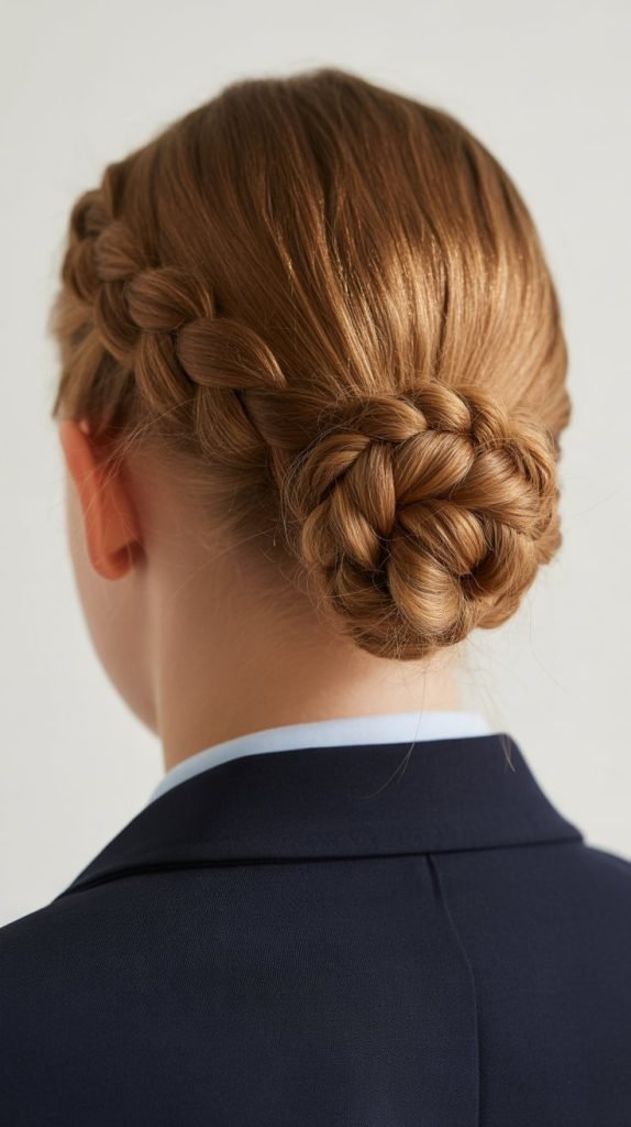 17. Braided Bun