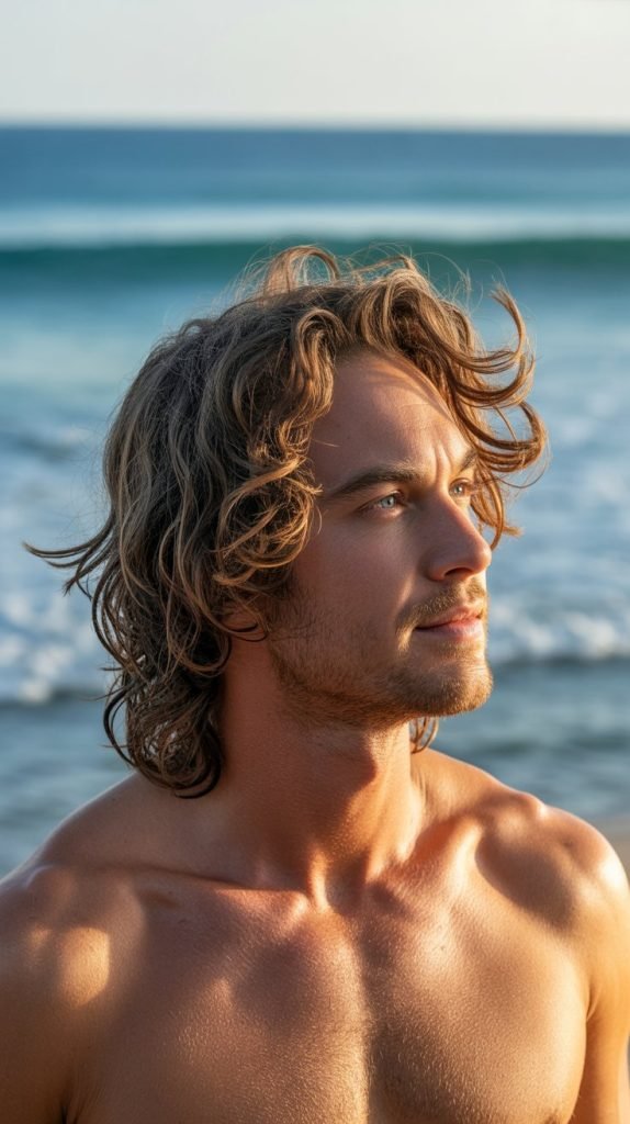 Medium Length Surfer Style