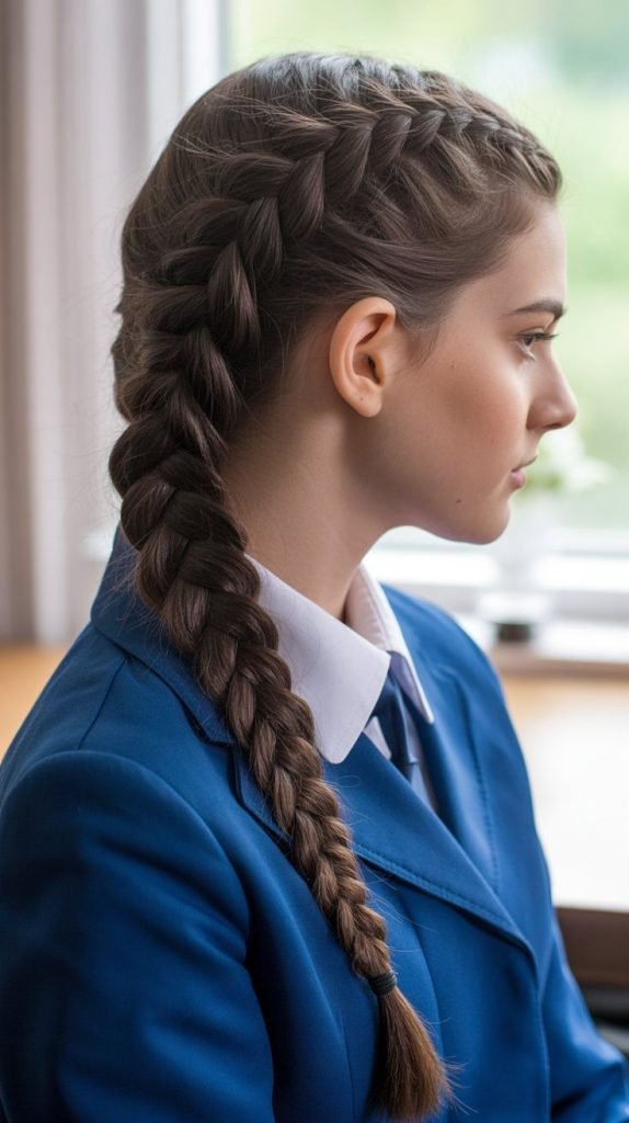 1. Classic Three-Strand Braid