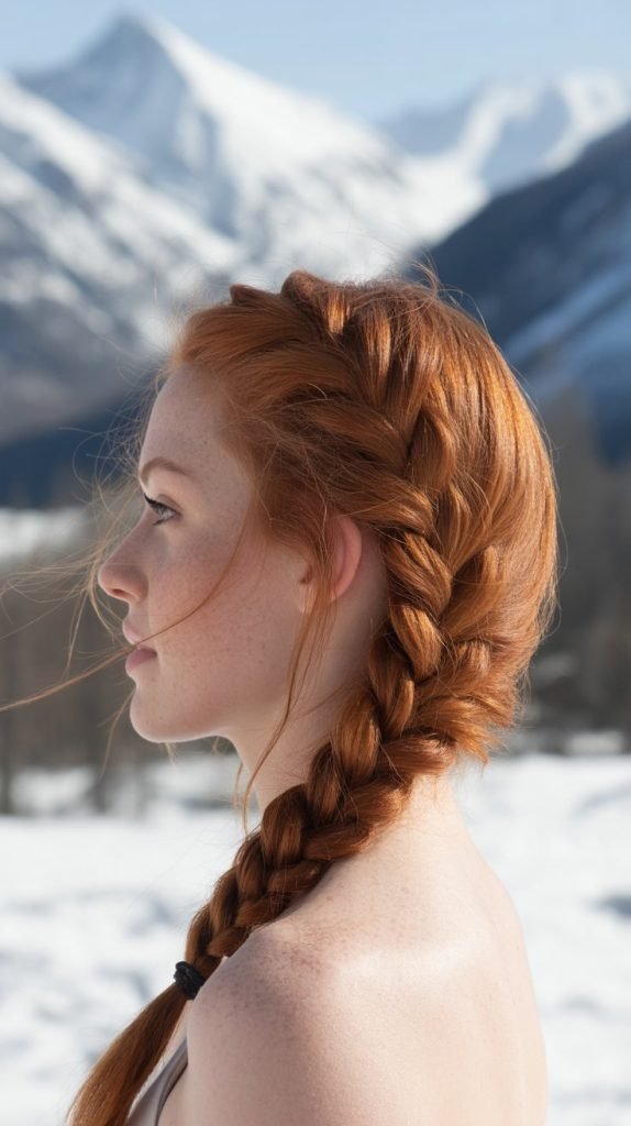 13. Voluminous Side Braid