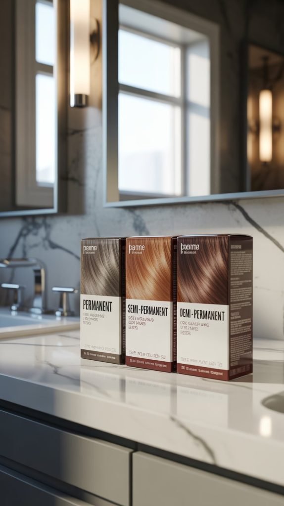 Choosing Between Permanent, Semi-Permanent, and Demi-Permanent Color