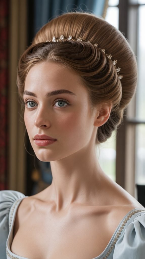 . The Elizabethan Heart-Shaped Hairline