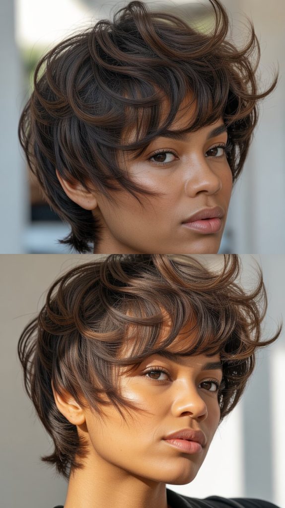 21. Voluminous Pixie