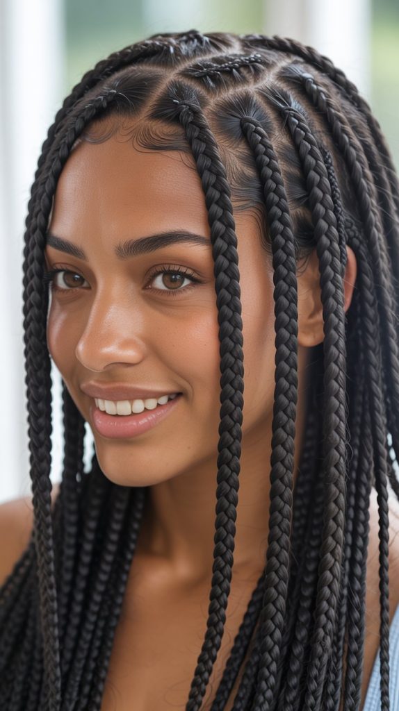 5. Knotless Box Braids