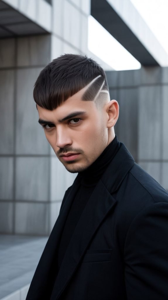 Medium Length Angular Fringe