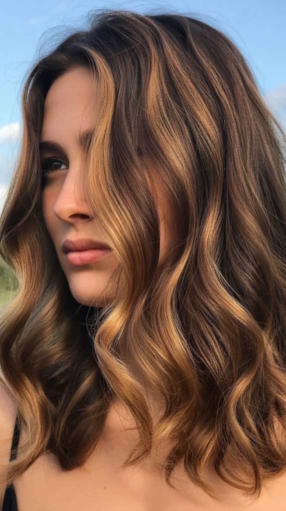 Chunky Caramel Streaks
