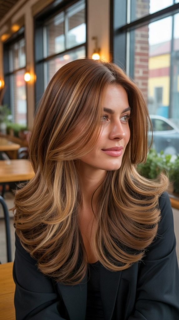 Caramel Macchiato with Blonde Froth