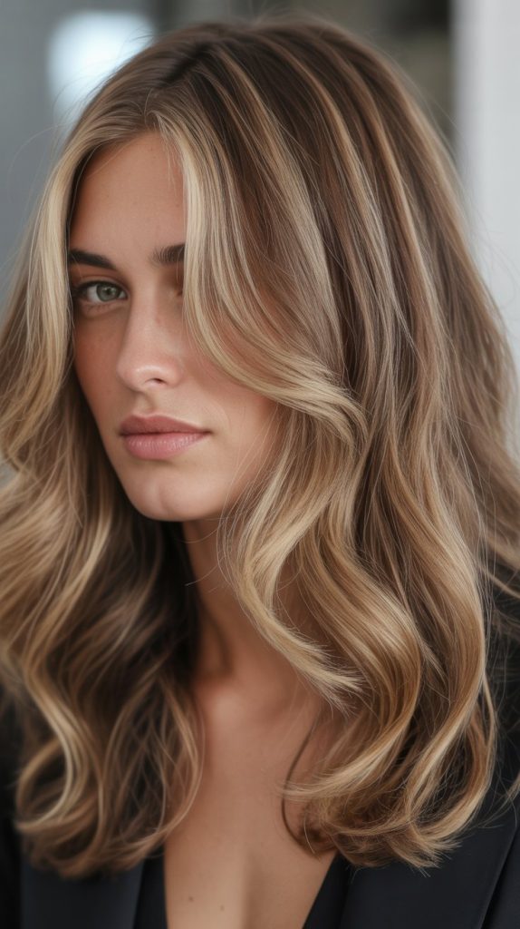 Bronde with Dark Chocolate Lowlights