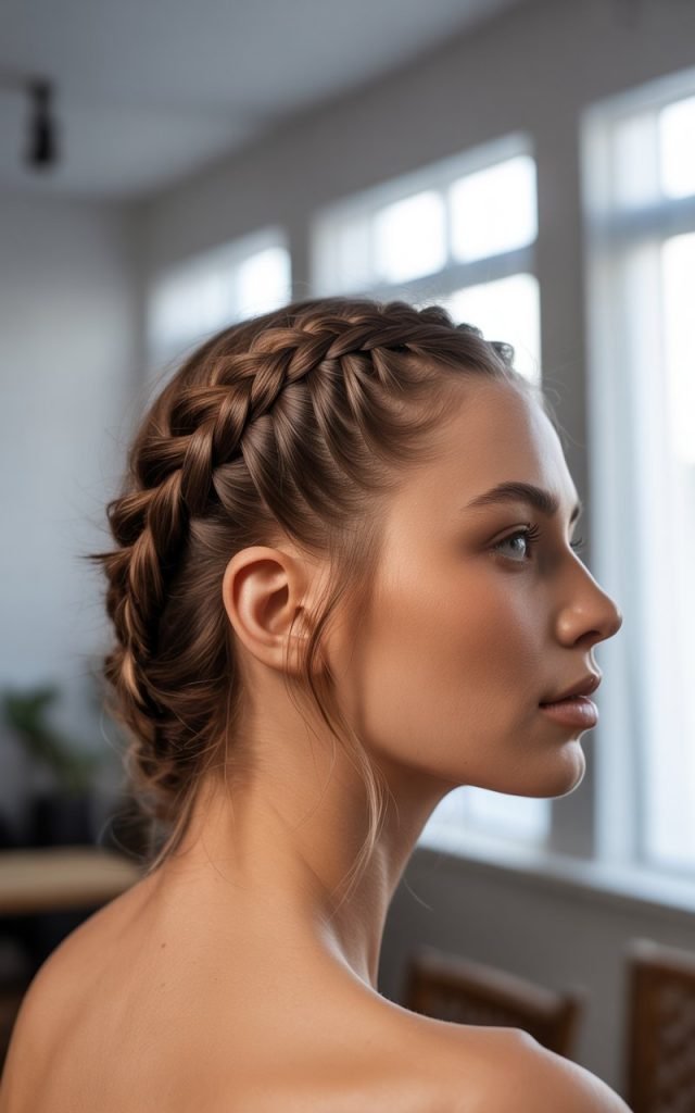 Dutch Braid (Inverted French Braid)