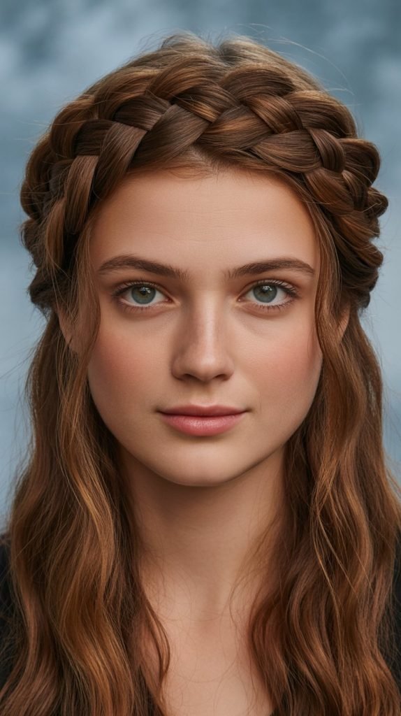8. Crown Braid (Halo Braid)