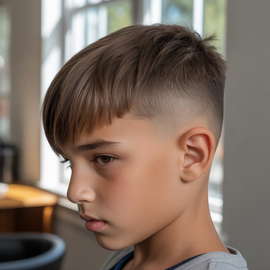 10. Low Taper with Long Fringe