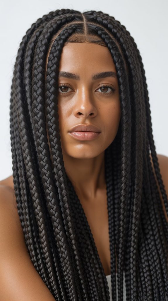 9. Jumbo Box Braids