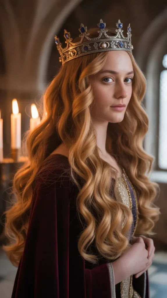 The Maiden's Unbound Tresses