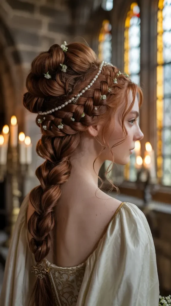 The Medieval Braided Chignon
