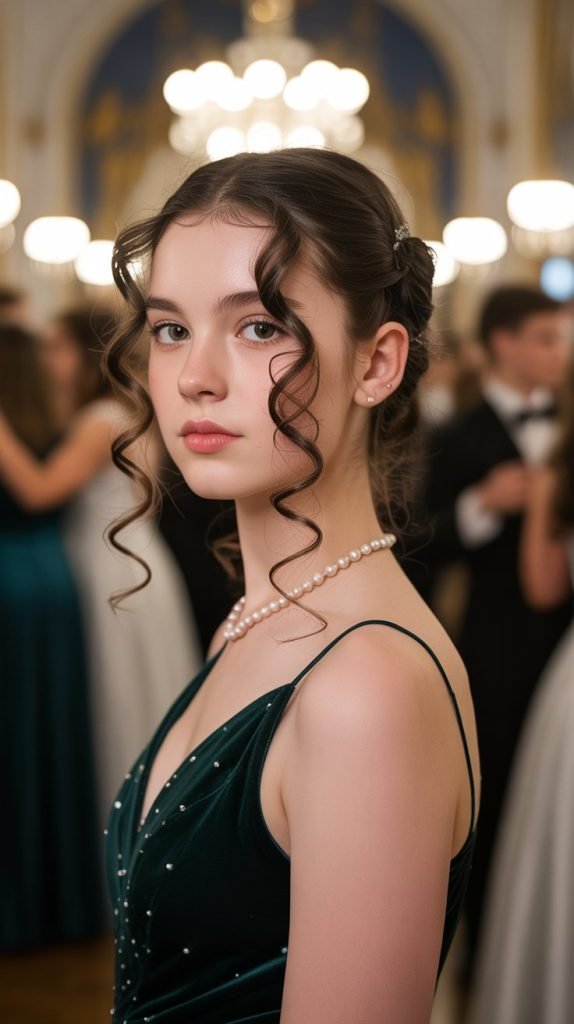 20. Twisted Side Swept Style