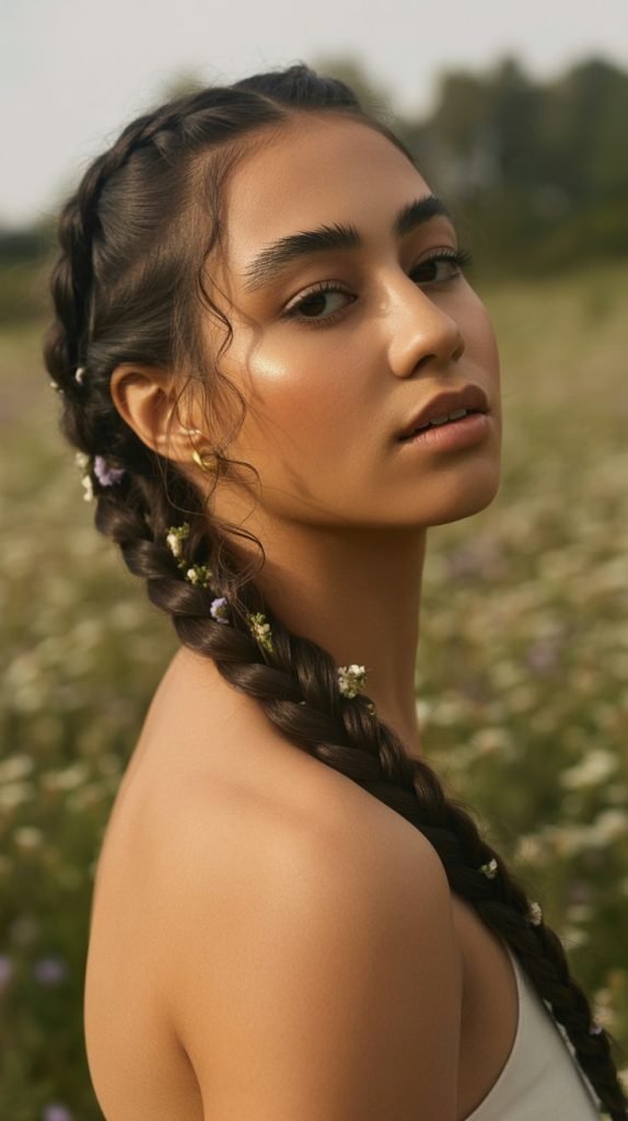 The Braided Heart Shape