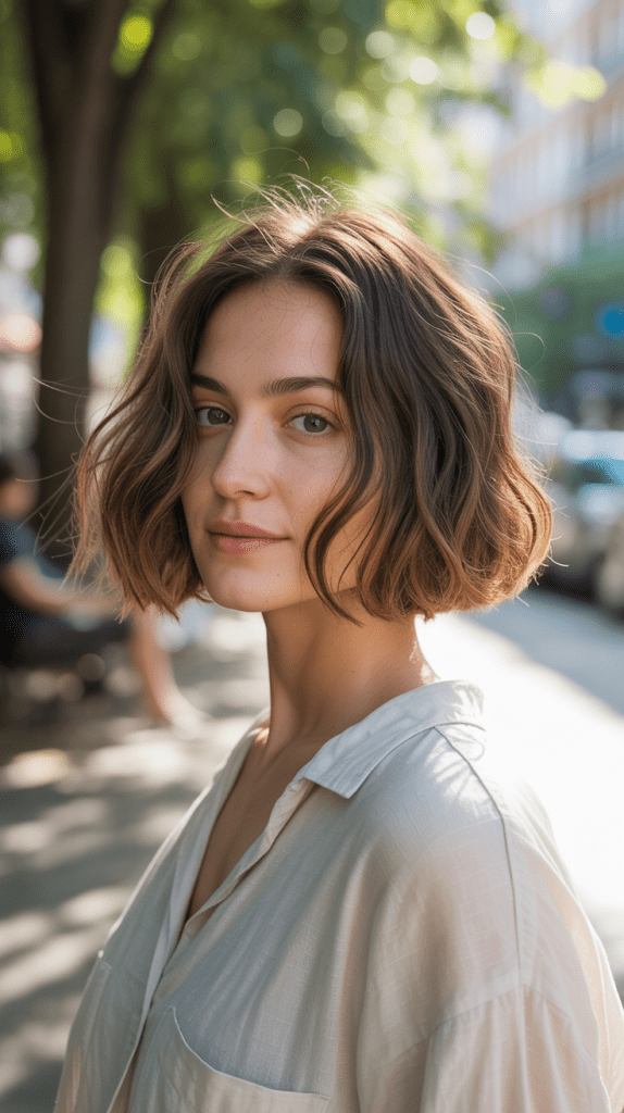 Effortless Air-Dried Bob
