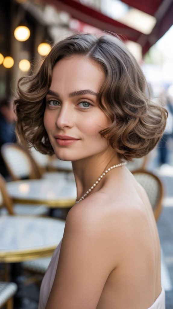 Long Bob with Soft Curls
