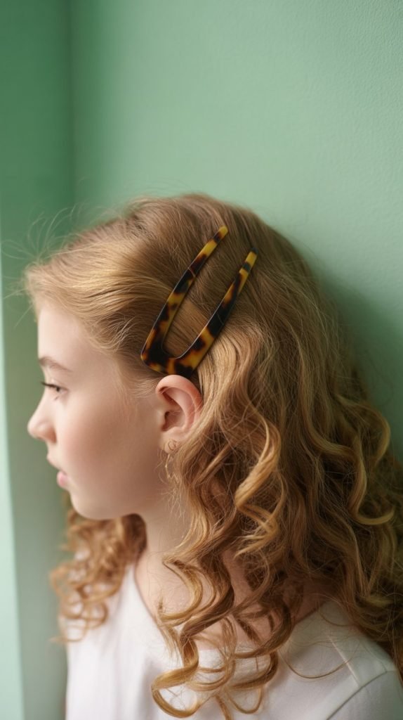 7. Diagonal Claw Clip Placement