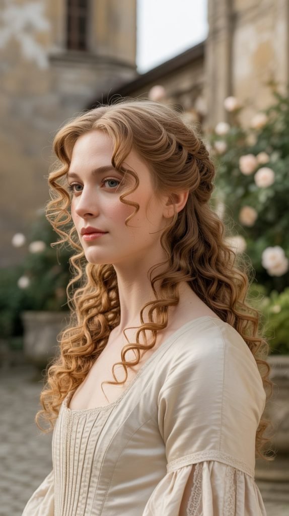 Half-Up Renaissance Knot