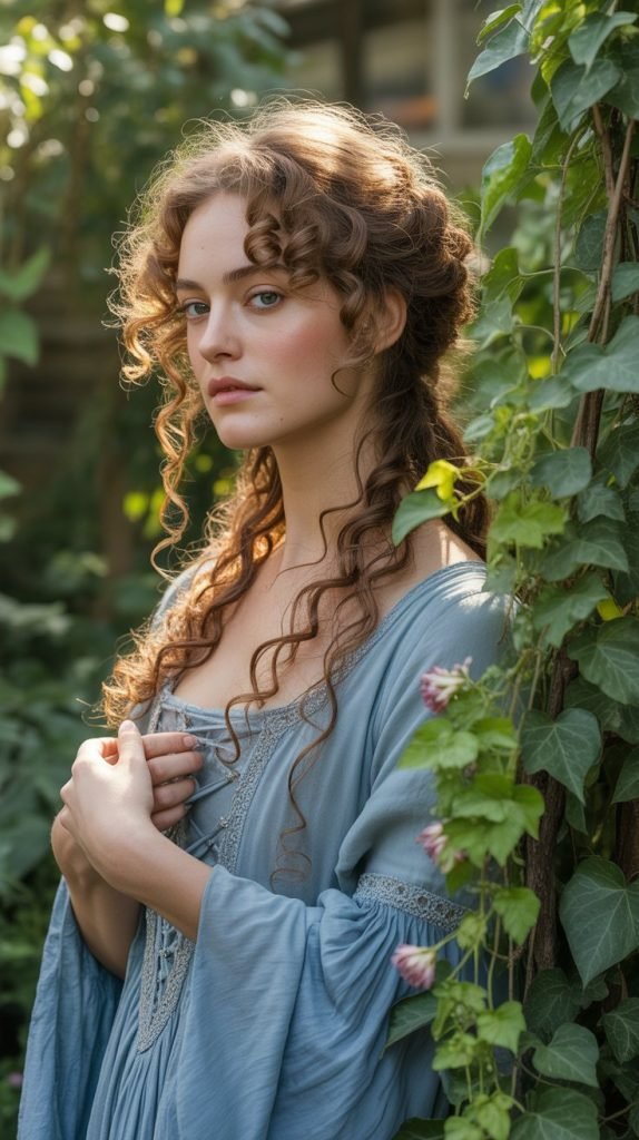  Loose Half-Up with Twisted Details