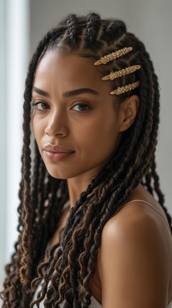 13. Pinned Back Retwist