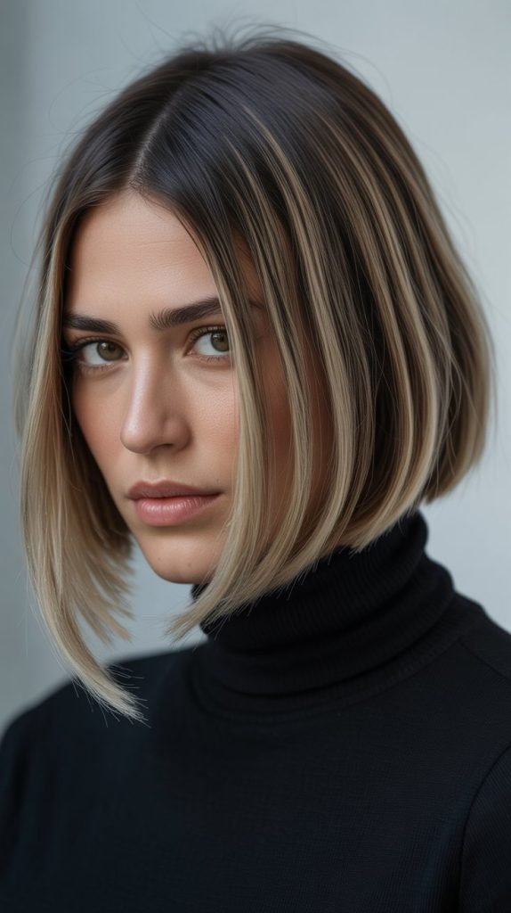  Long Bob with Root Shadow
