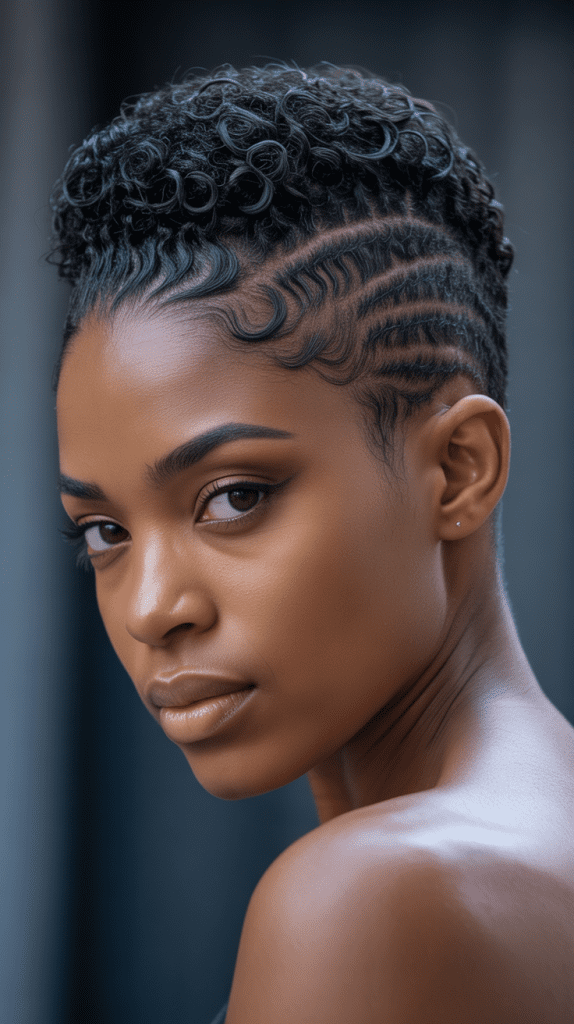 The Tapered TWA (Teeny Weeny Afro)