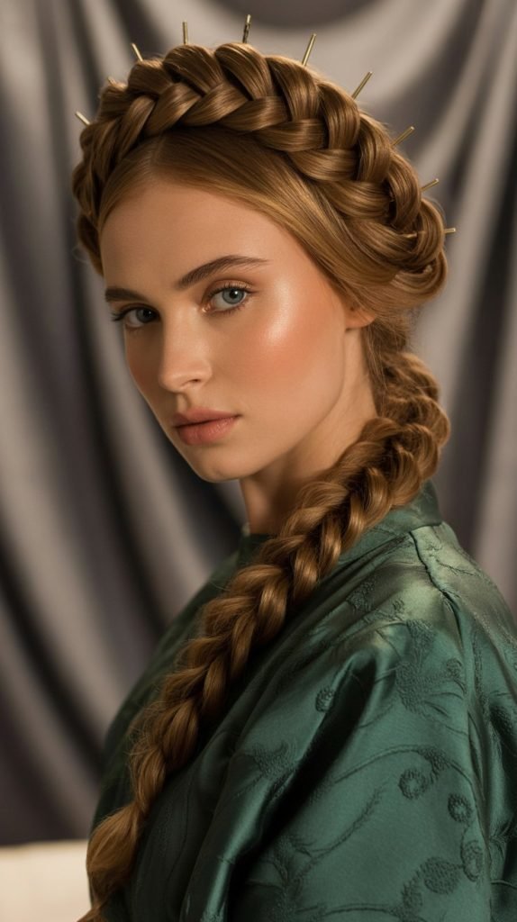 Coiled Serpentine Braid