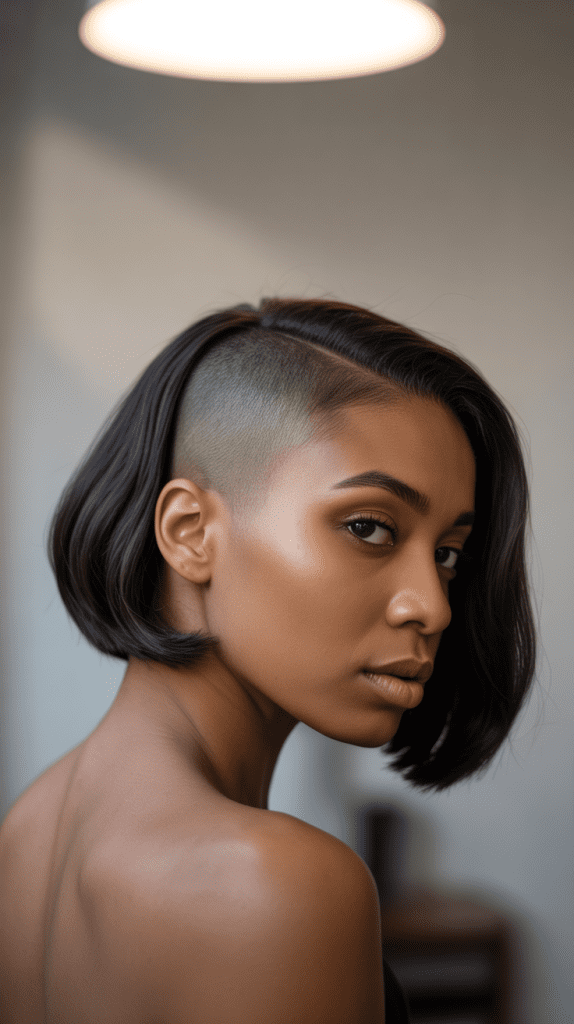 The Bob with Shaved Nape