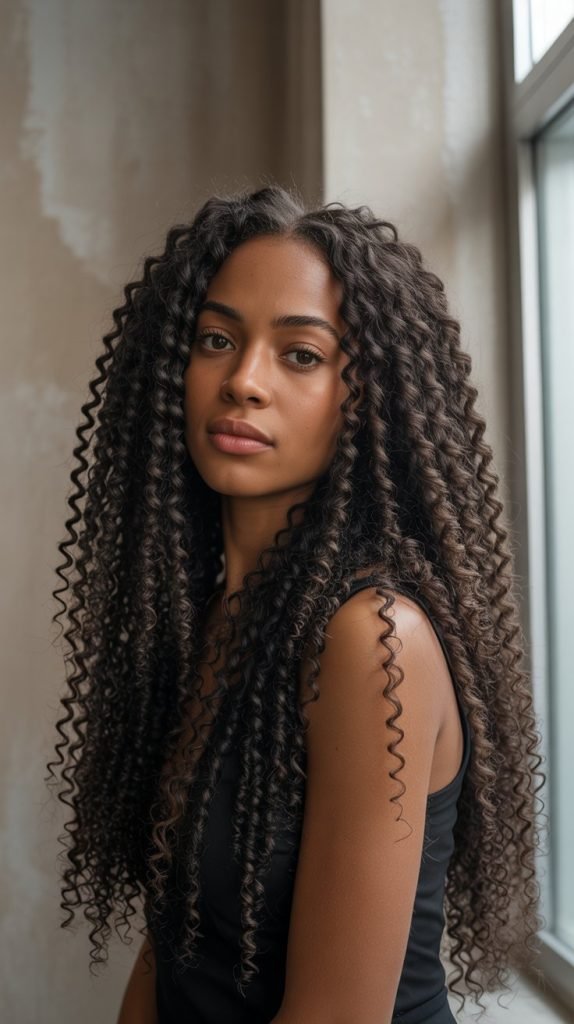 7. Butterfly Cut for Tight Coils and Kinks