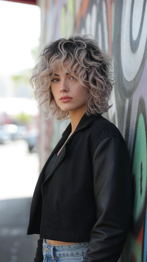 Shaggy Butterfly Cut for Textured Curls