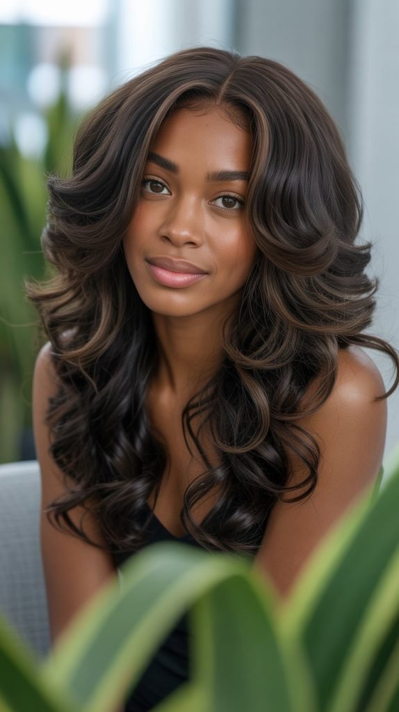 19. Long Layers with Body Wave Perm